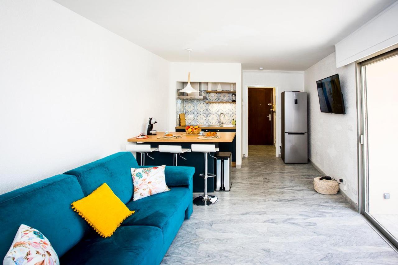 Romantic Sea View Studio, Steps Away From The Beach Antibes Exteriér fotografie